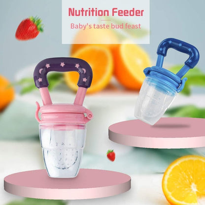 Smart Silicone Fruit Food Feeder & Soother Pacifier for Babies & Toddlers