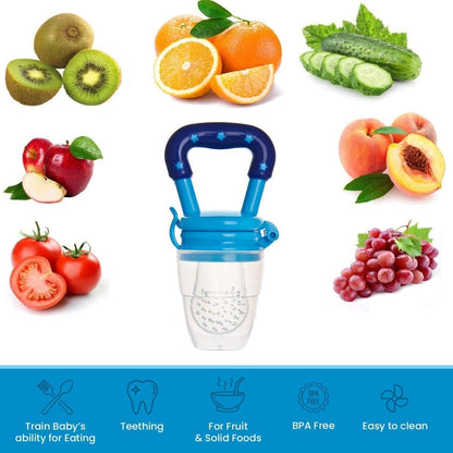 Smart Silicone Fruit Food Feeder & Soother Pacifier for Babies & Toddlers